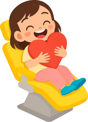 Happy child feeling comfortable at Hello Kids Dentistry, a dentist limited to pediatric dentistry in Pembroke Pines, Florida