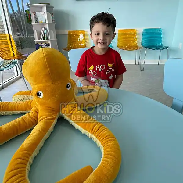 Friendly pediatric dentistry experience for children at Hello Kids Dentistry in Pembroke Pines FL